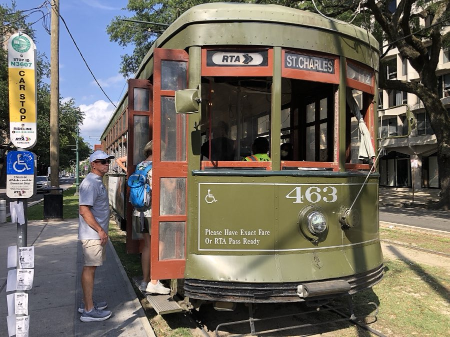 New Orleans streetcar